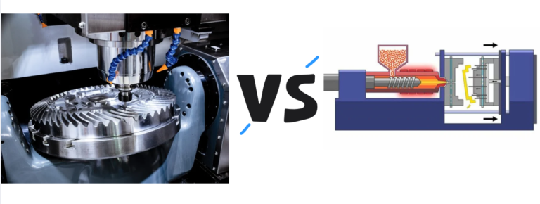 CNC Machining vs. Injection Molding
